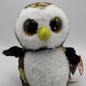 Ty Beanie Boo Owliver with Tags 6 inch